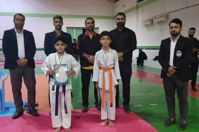 مسابقات کاراته بسیج در بوشهر برگزار شد